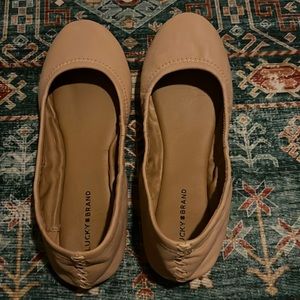 Lucky Brand dusty pink flats